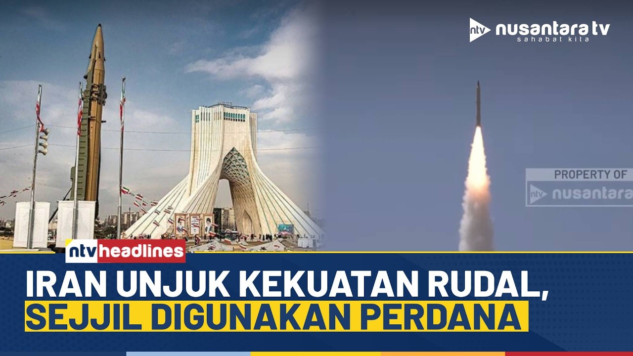 [LIVE] Targetkan Israel, Iran Luncurkan Rudal Sejjil untuk Pertama Kali | NTV HEADLINES