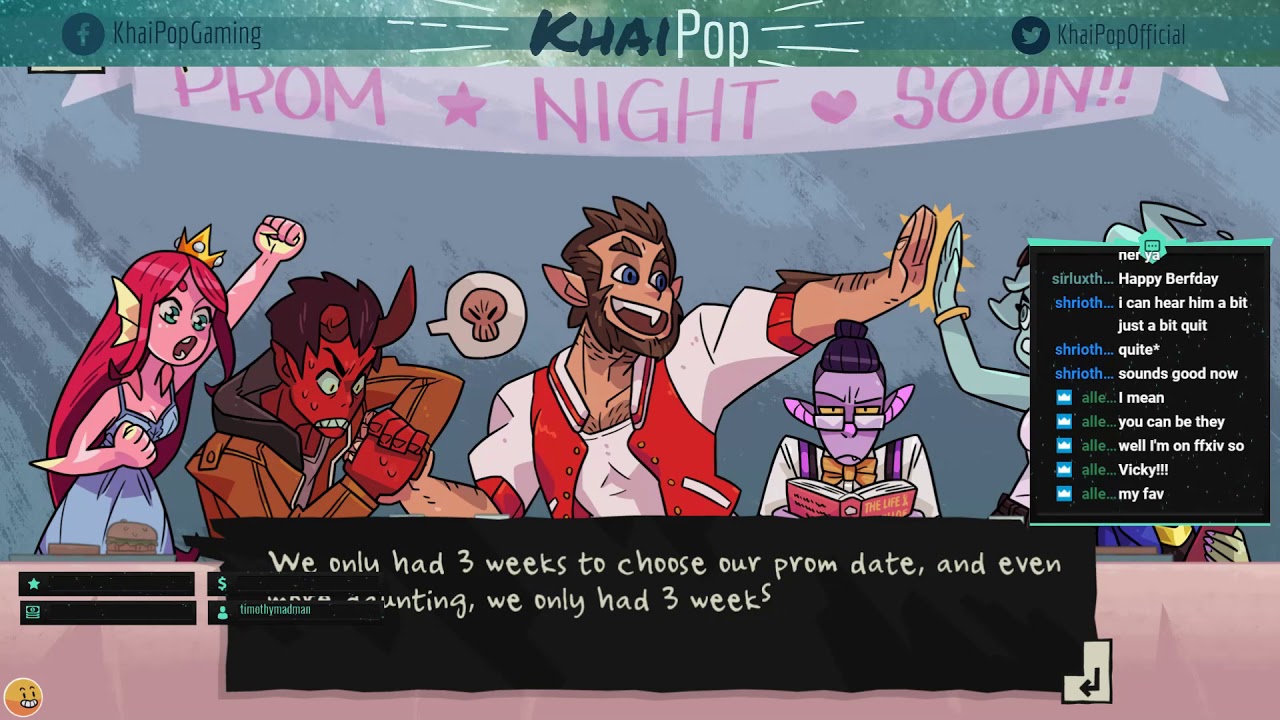 GOTTA GET DEM DATES! - Monster Prom (with friends!)