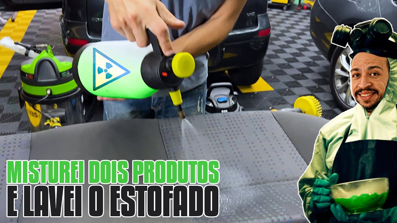 HIGIENIZAÇÃO DO ESTOFADO | Aprenda como limpar os bancos e estofados do carro