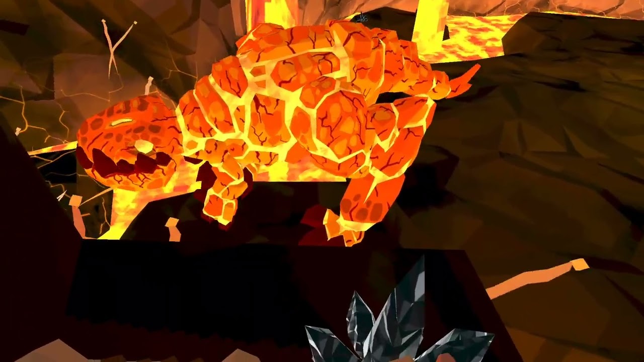 Killing magmadon day 1 in UG VR