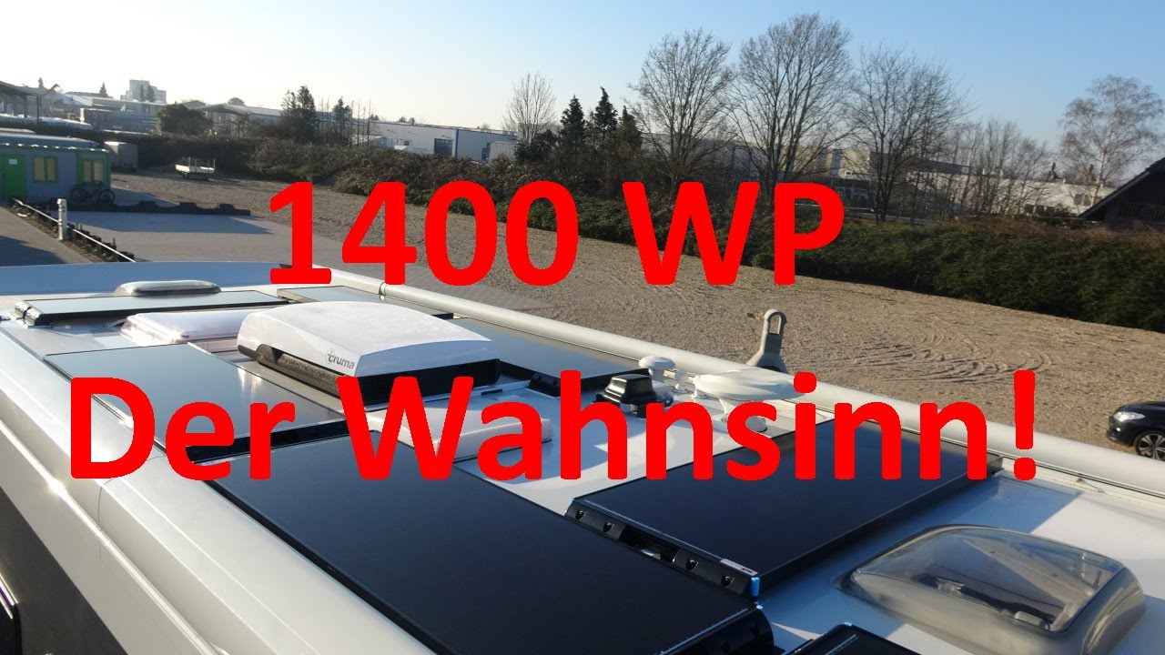 WCS Goch: 1400Wp Solaranlage! Der Wahnsinn!