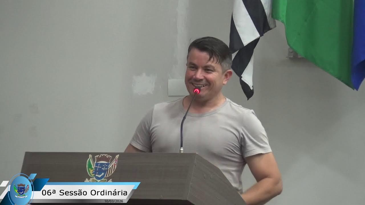 06ª Sessão Ordinária  da  Câmara Municipal de Álvares Machado - SP