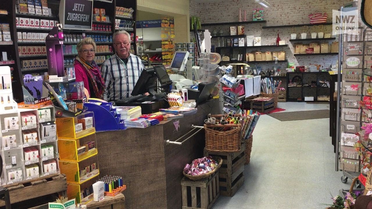 Geschäftsaufgabe Schreibwarenladen