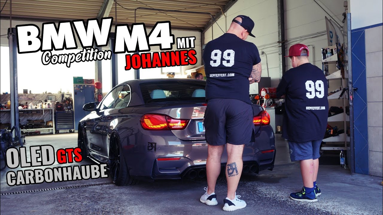 TEIL 2 BMW M4 CABRIO LCI mit Johannes / HAUBE & OLED RÜCKLEUCHTEN VOM GTS