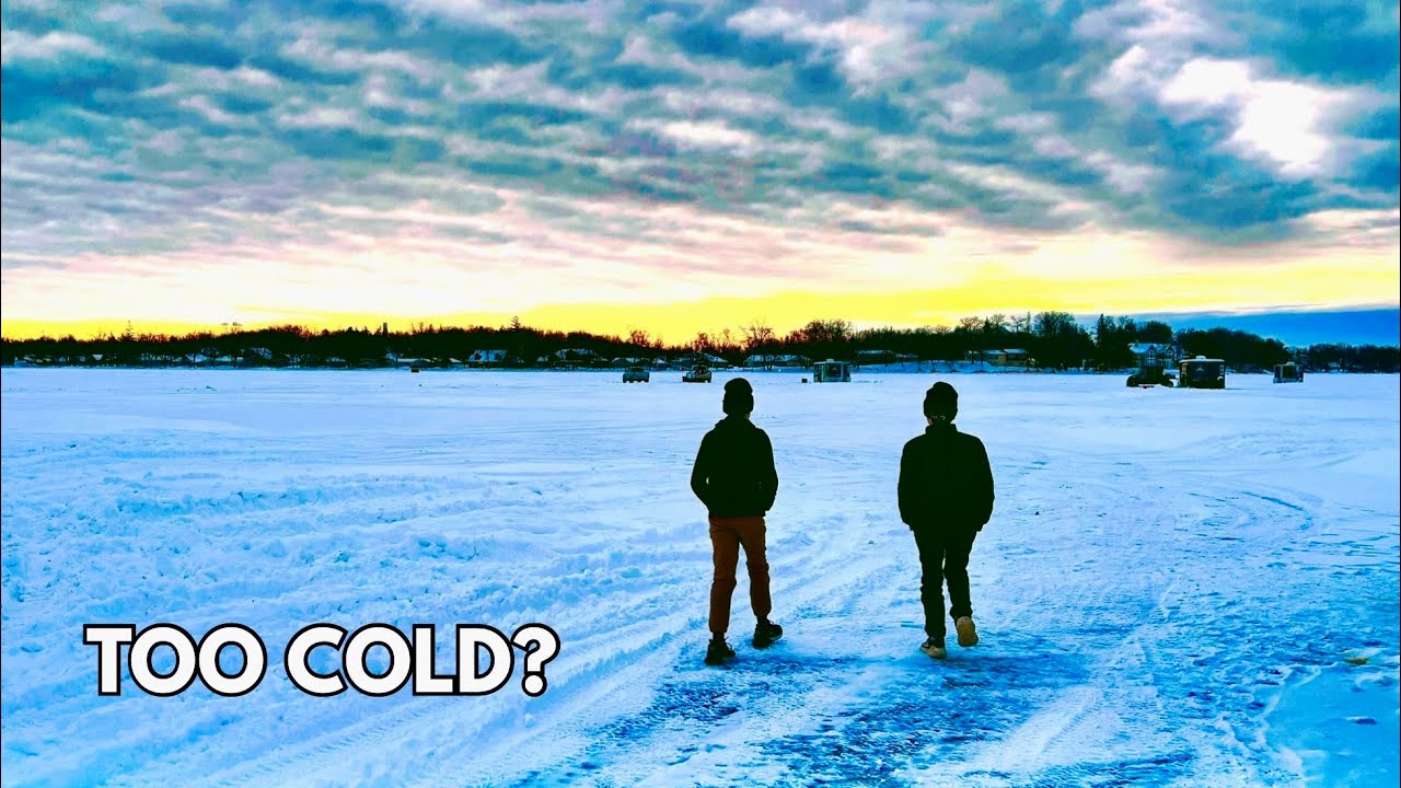 Ice Fishing With Kids in Subzero Temperatures