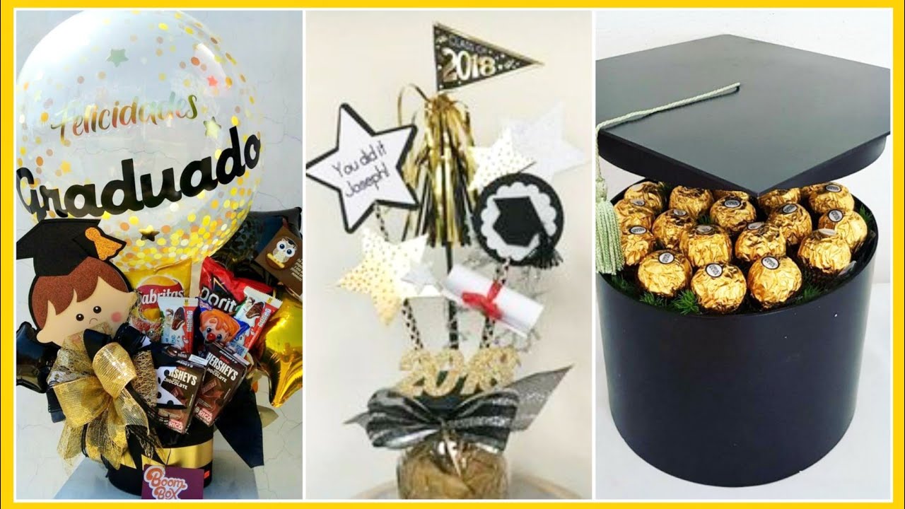 3 IDEAS DE REGALOS PARA GRADUACIÓN 🎓 (Fácil y Económico) | Marialis