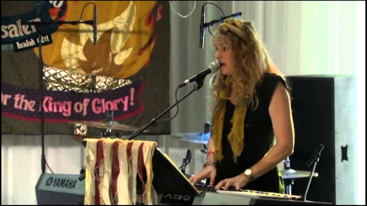 Karen Davis with Maurice Sklar, Sept  5, 2013, Jerusalem, All Nations Convocation
