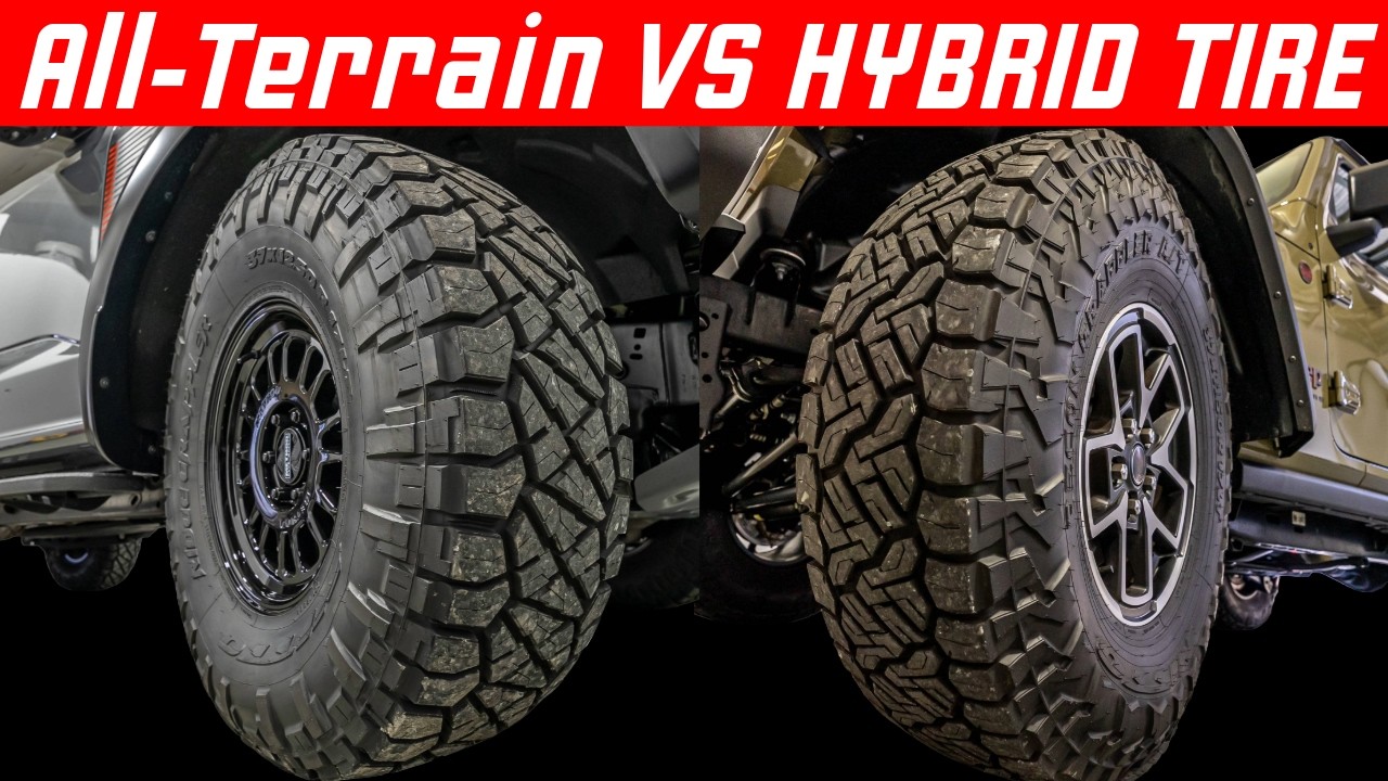 Hybrid Vs All-Terrain Tires (Nitto Recon Grappler A/T v. Nitto Ridge Grappler) Inside line