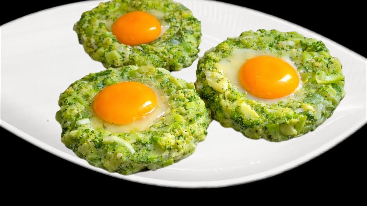 Only Egg & Broccoli! You’ll Be Shocked 😱🔥5 minutes healthy breakfast! 
