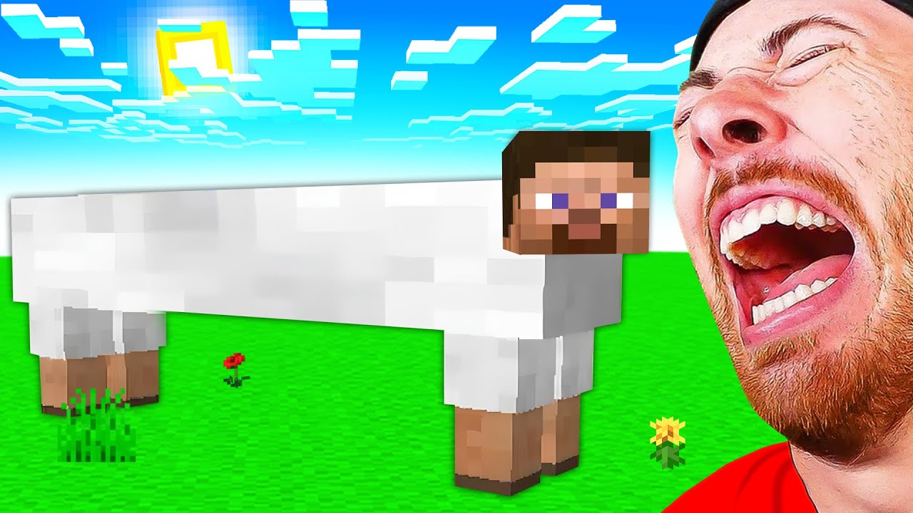 YOU LAUGH! YOU DELETE Minecraft! WILL YOU SURVIVE? (CHALLENGE)