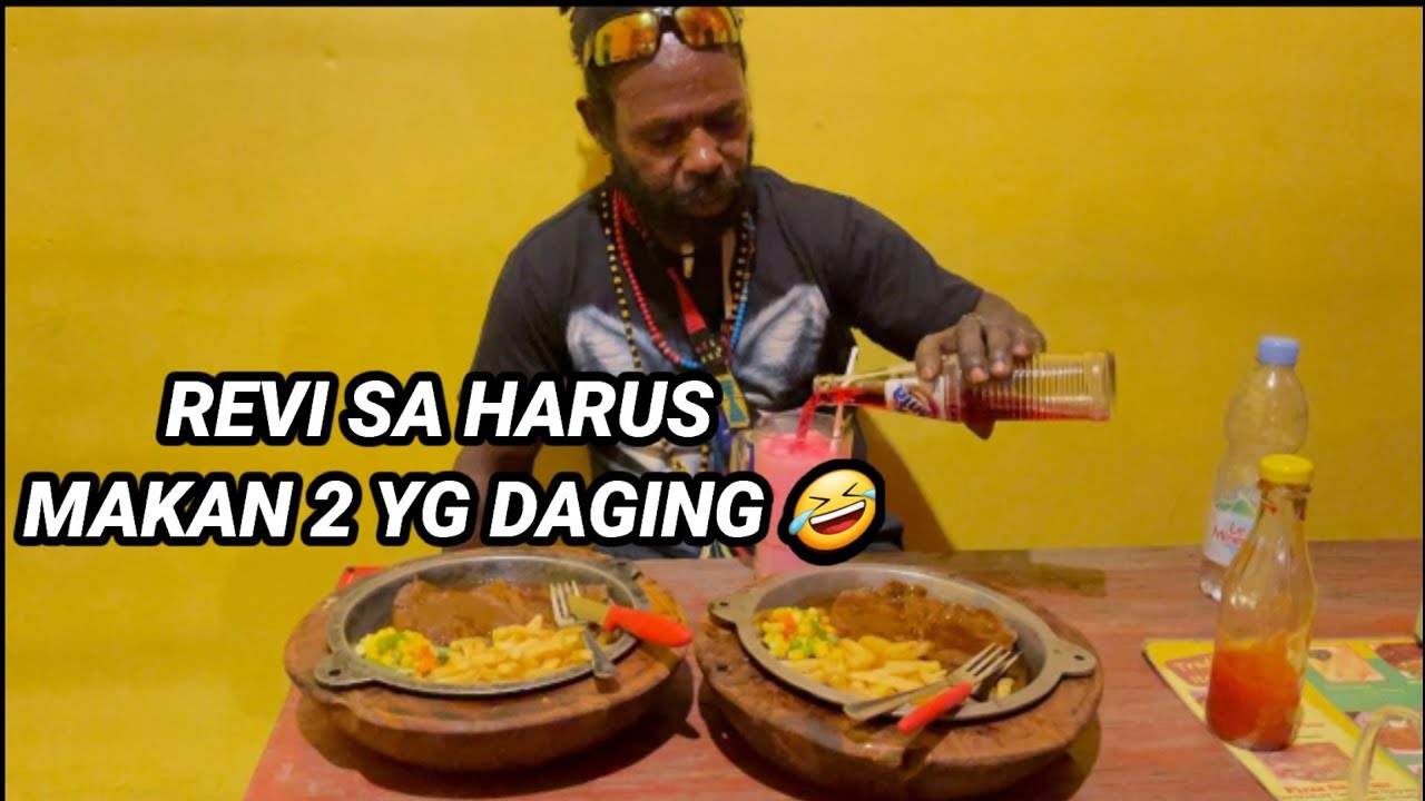 PART 394 KK.MORO MAKAN STEAK 2 PORSI,REVI SA MLM INI YG HARUS MAKAN 2 PIRING 🤣