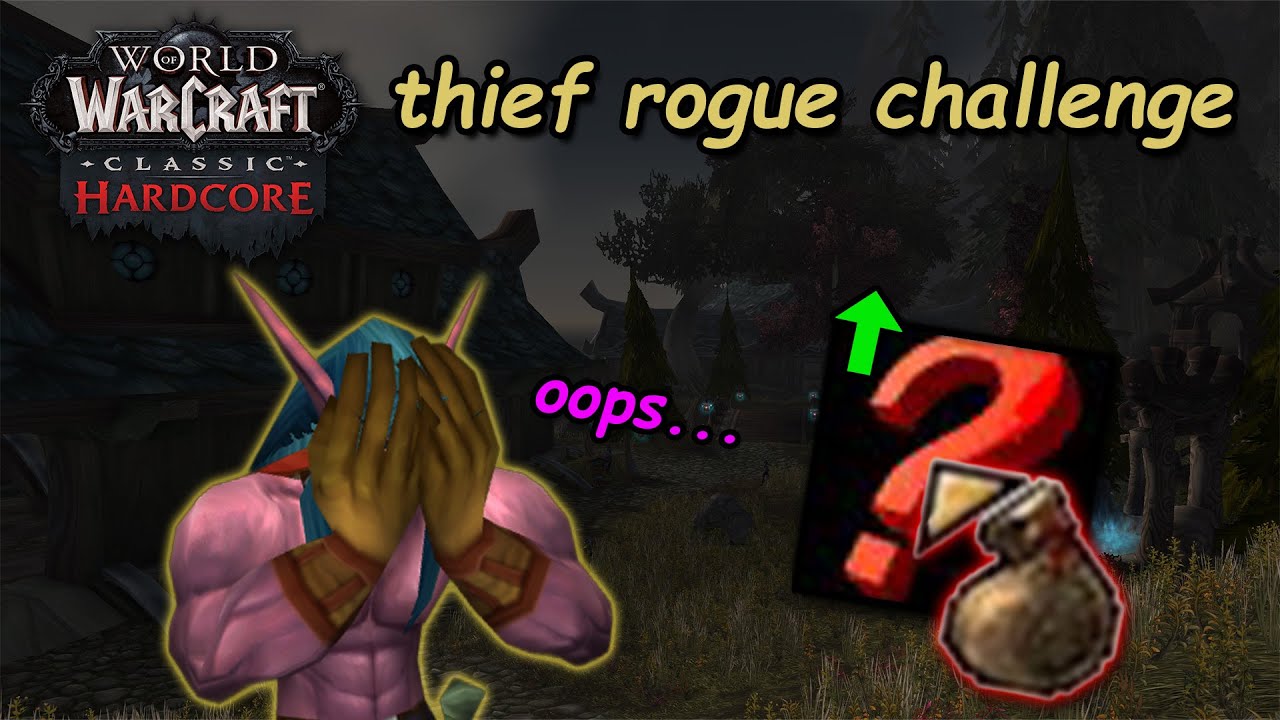 i accidentally sold my best upgrade yet | thief rogue hardcore WoW challenge