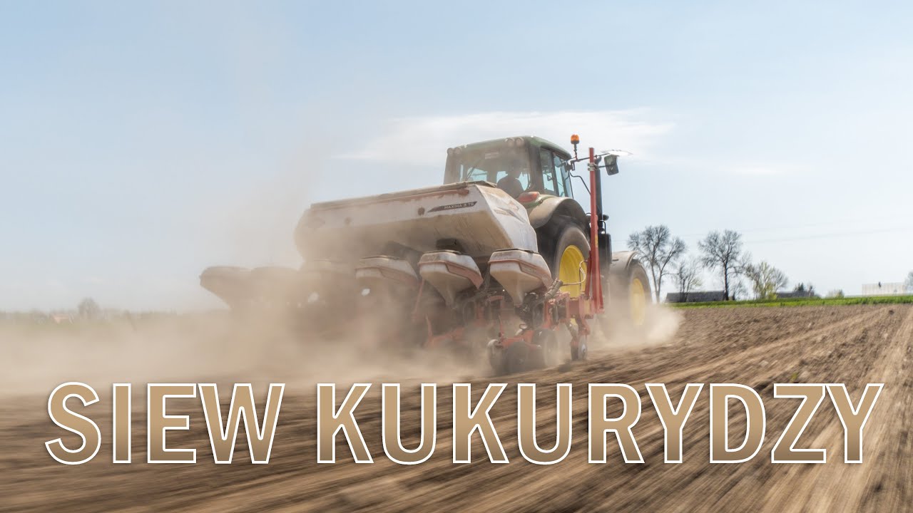 Siew kukurydzy 2022 || John Deere 6155M + Kuhn Maxima 3 TS