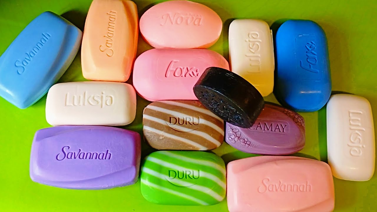 SOAP opening HAUL / Colorful Soap ASMR / Unpacking soap / Unwrapping / unboxing