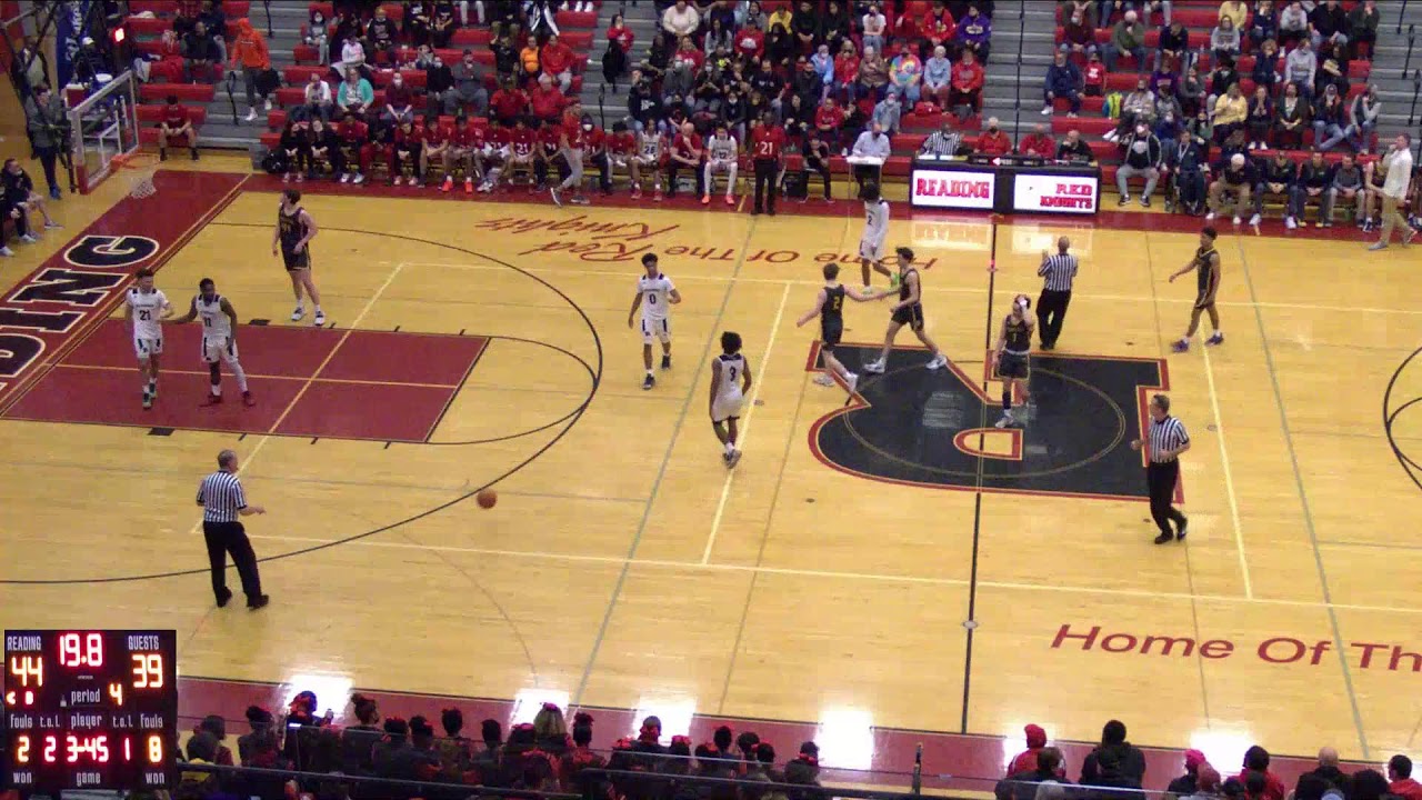 Reading vs Cedar Cliff High School Boys' Varsity Basketball