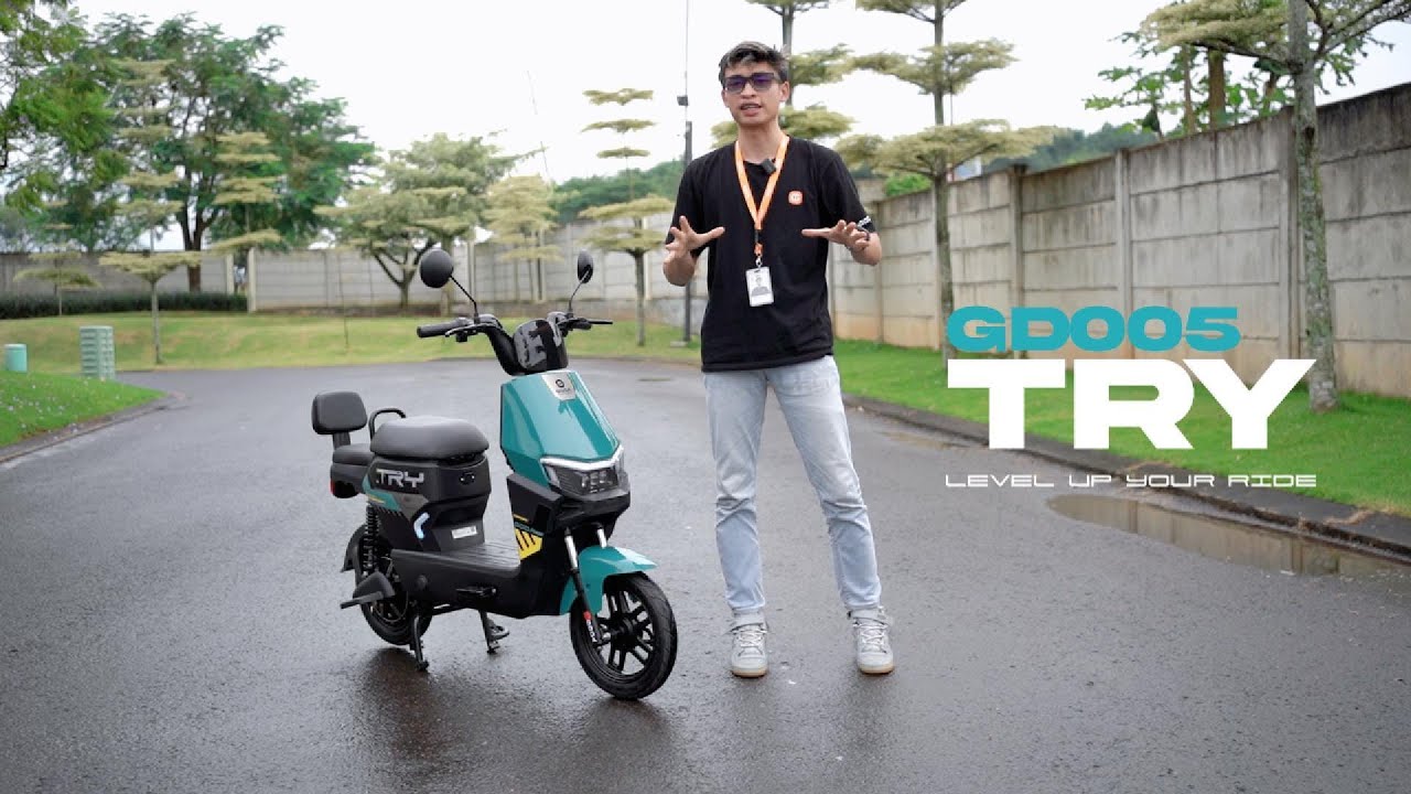 SEPEDA LISTRIK 005 TRY || REVIEW DETAIL