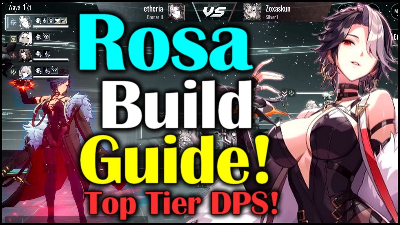 Rosa! Ultimate Build Guide! Top Tier DPS!! Etheria: Restart