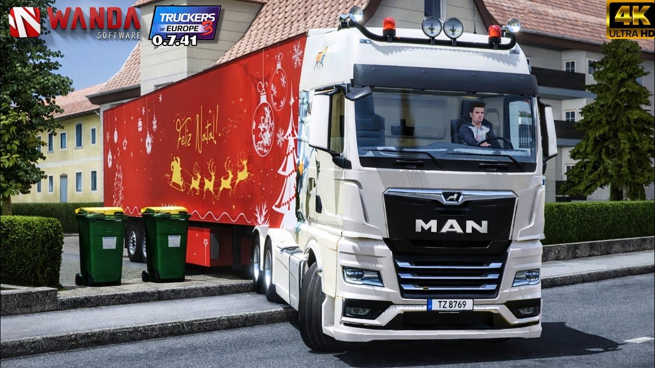Early Morning Drive Through Narrow Roads - MAN TGX 510 | 