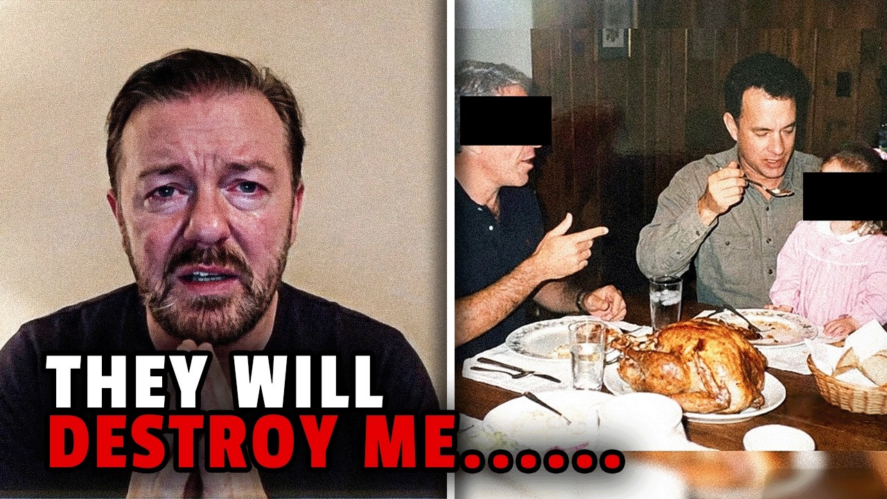 Ricky Gervais LAST Public Video EXPOSED Tom HANKS Connections To Hollywood Elites?
