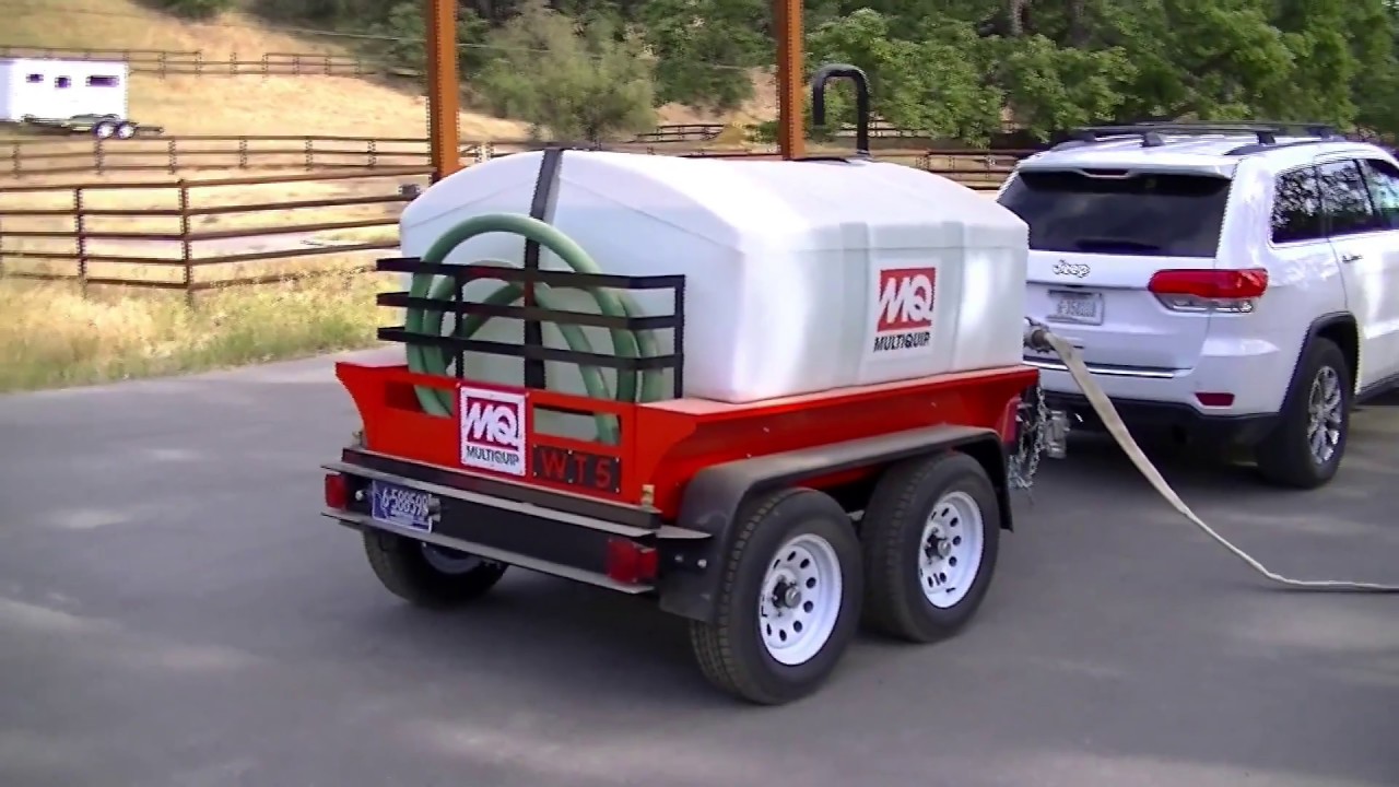 WTE5C Water Tank Trailer