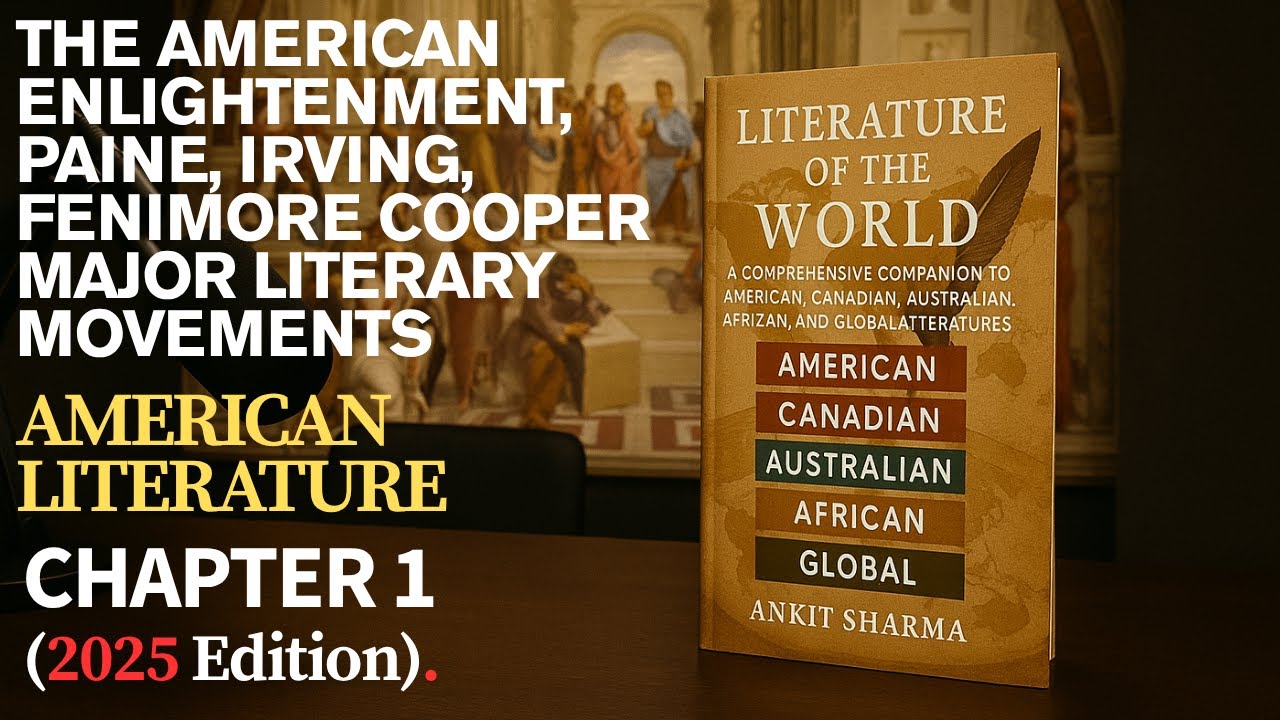 The American Enlightenment, Paine, Irving,  Fenimore Cooper Major Literary Movements | UGC NET
