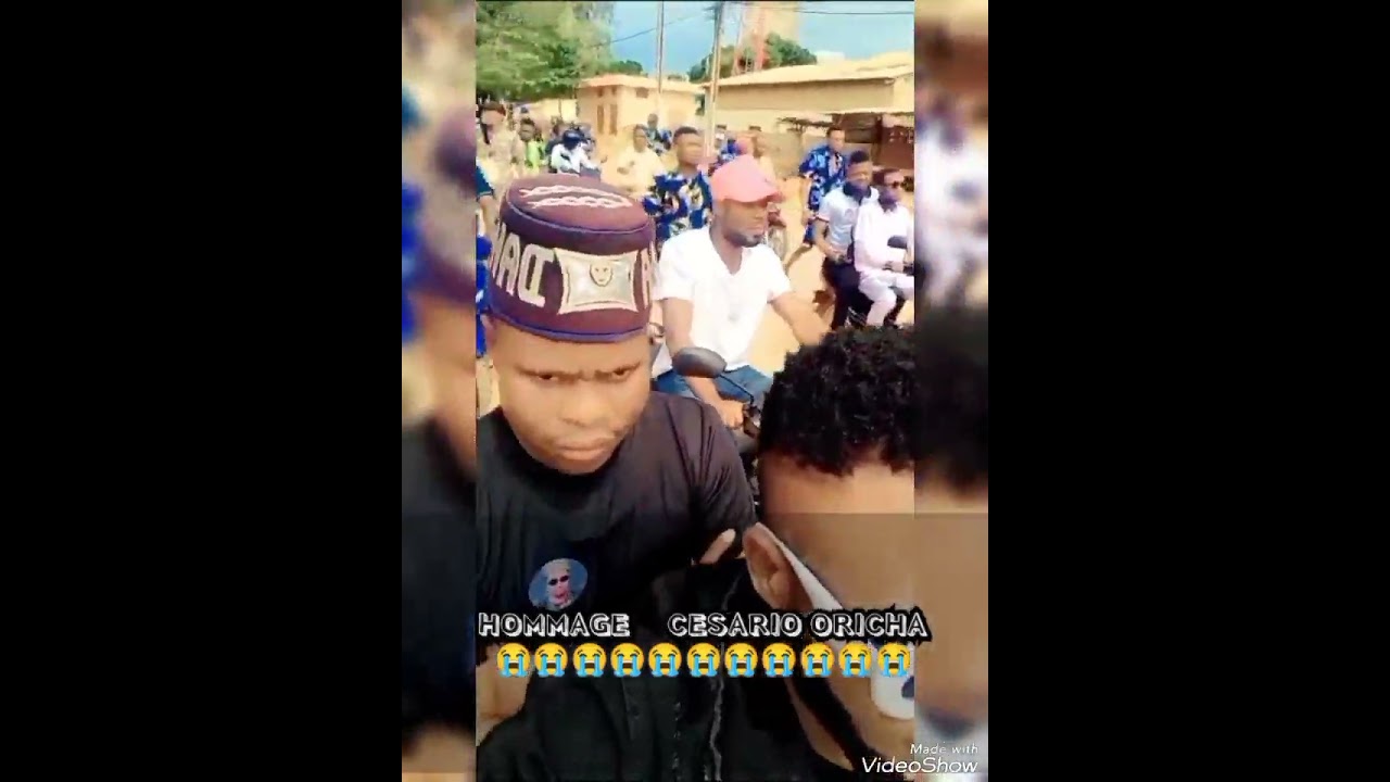 Hommage à CESARIO ORICHA 😭 et l'enterrement de notre artiste perdu 😭😭😭