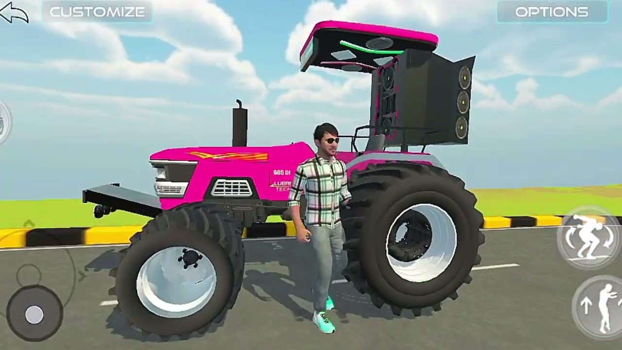 Tractor Game First Time मोटे मोटे पहिए लगाकर दलदल में उतारा Dekho Kya Hua😱#gaming #trending #youtube