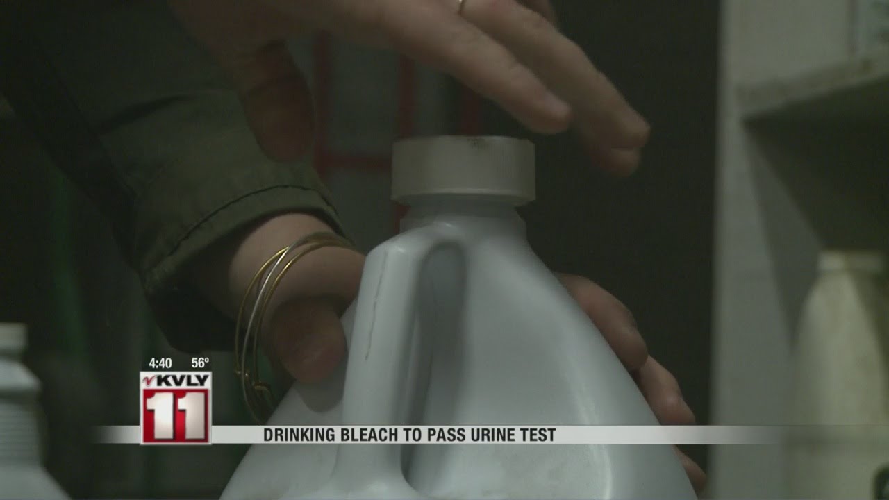 Drinking Bleach To Pass Urine Test