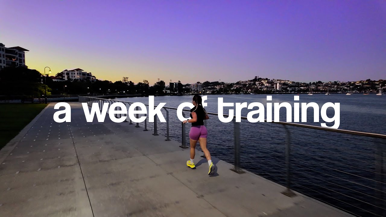 a week in my life *training edition* come running with me, gym workouts, oner active haul + more