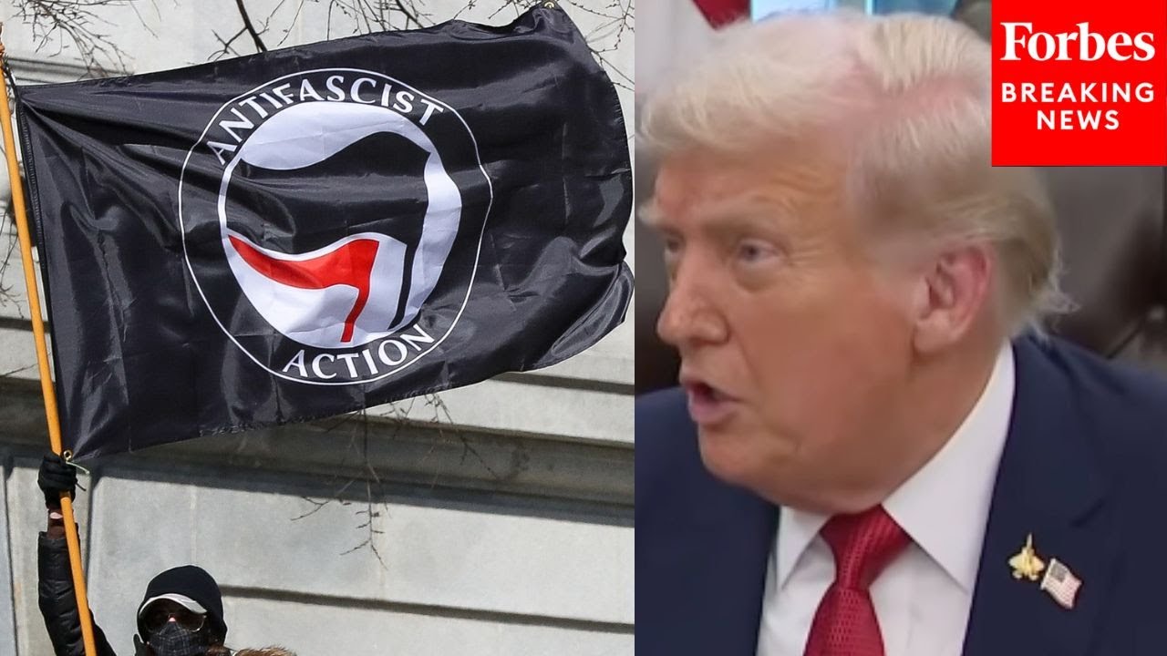 Trump Claims Antifa 'Professional Agitators' Are Being 'Paid A Lot Of Money By Rich People'