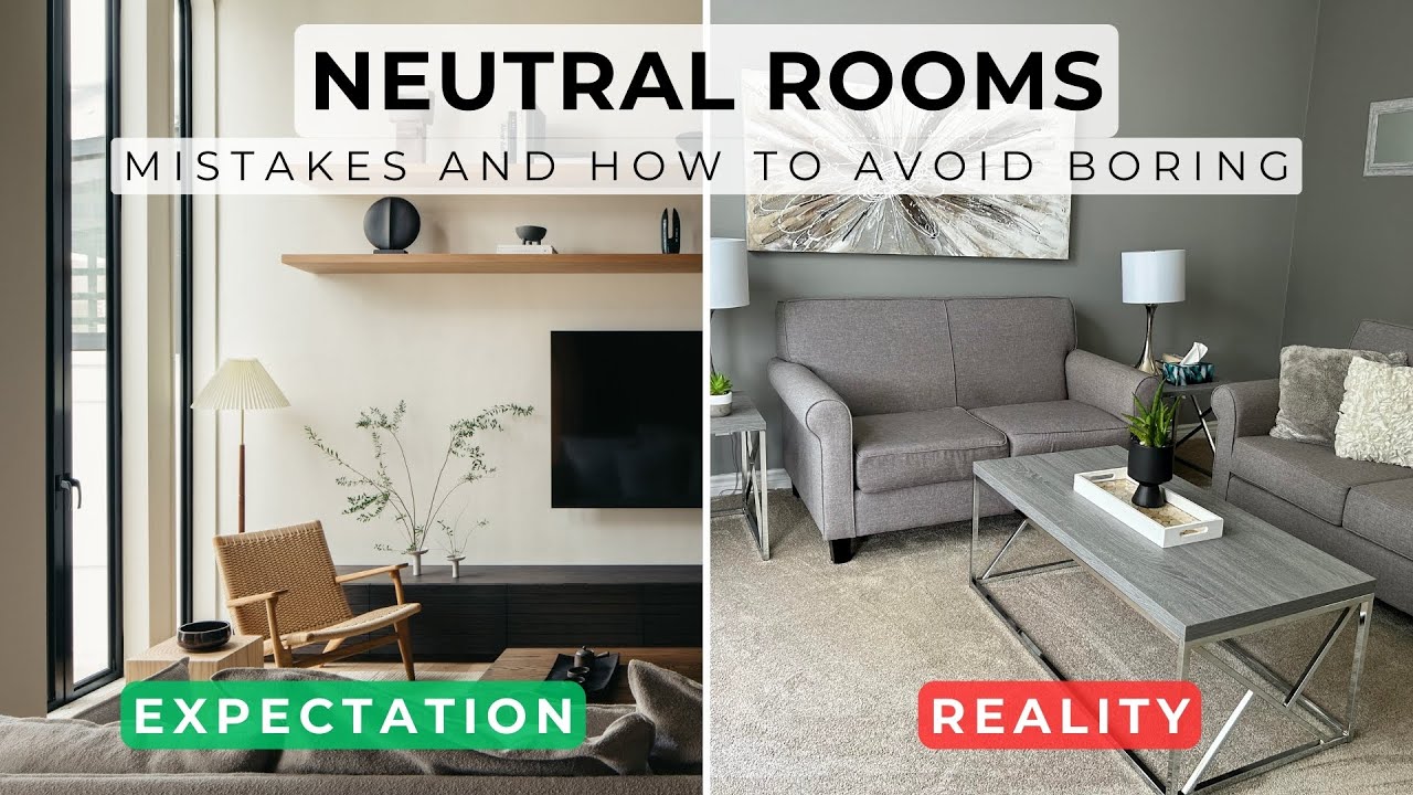 How To Decorate A Stunning Neutral Room & Why Neutral Is Not Always Timeless