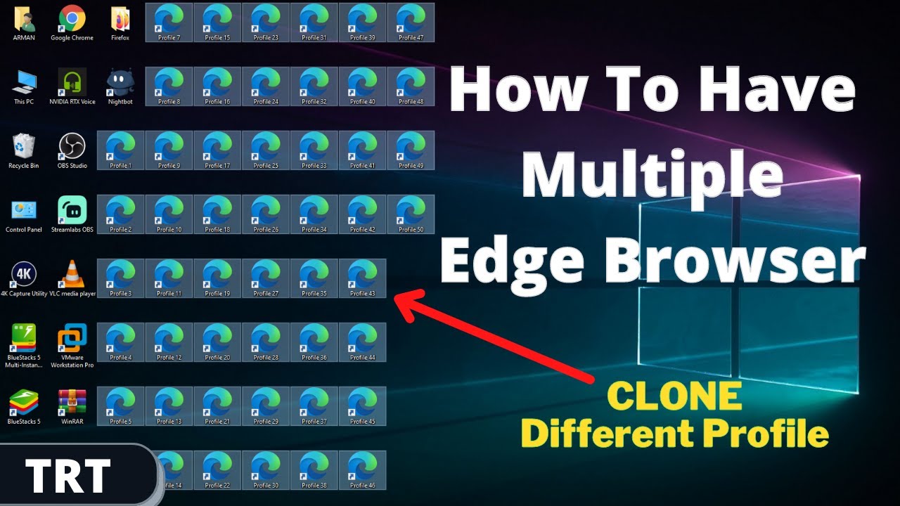 How to Have Multiple Edge Browser Clone And Different Account Profile | Browser Cloned | trt arman