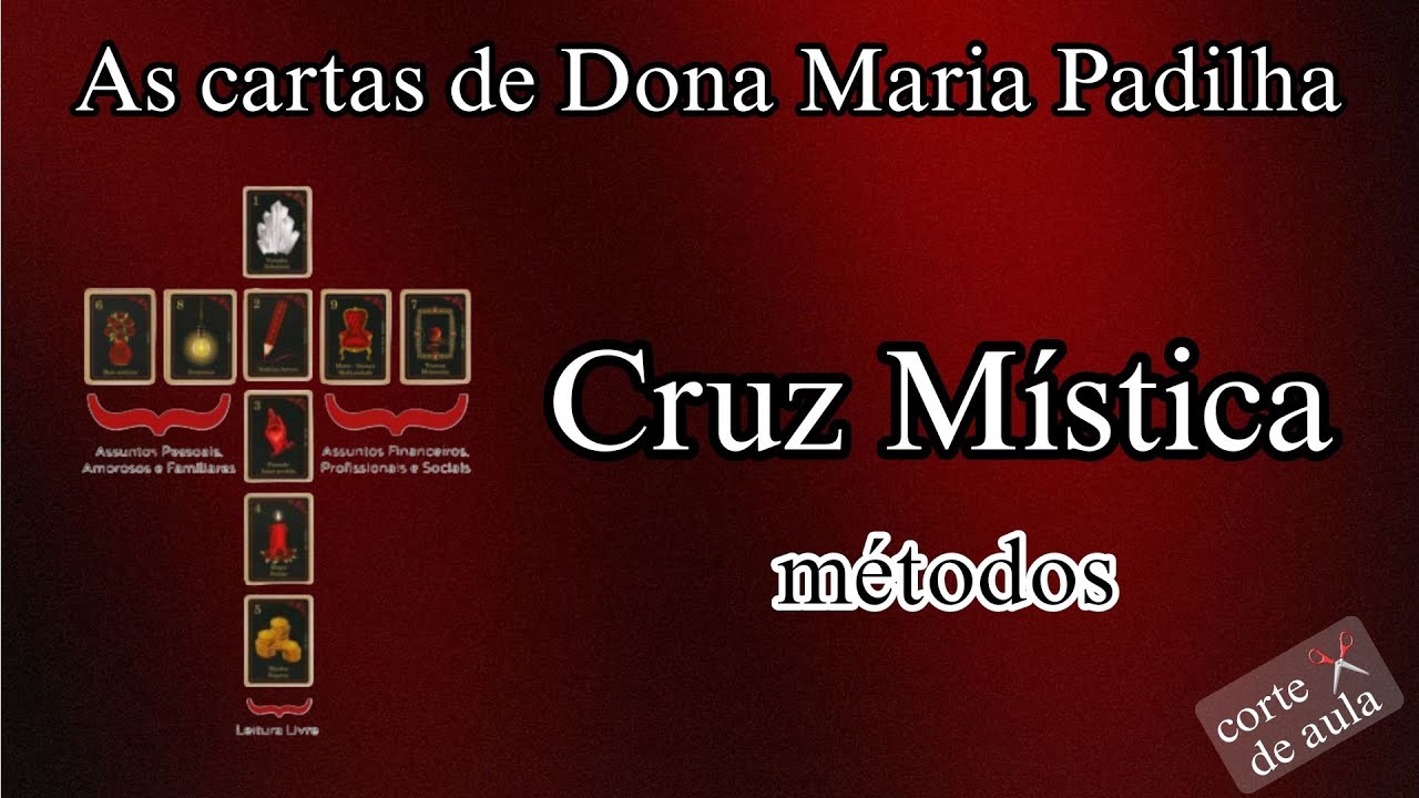 Cruz  Mística com Baralho de Maria Padilha