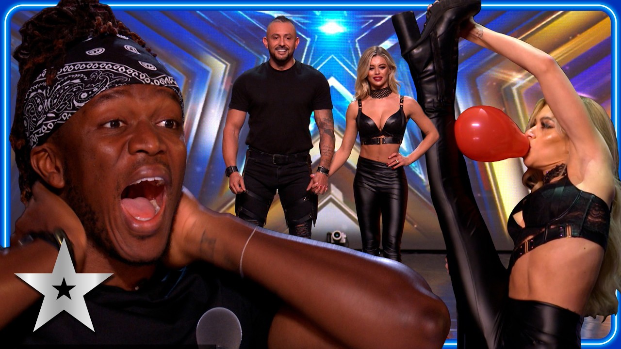 GUTSY duo Alfredo & Coral perform UNBELIEVABLE stunts in dangerous audition | Auditions | BGT 2026