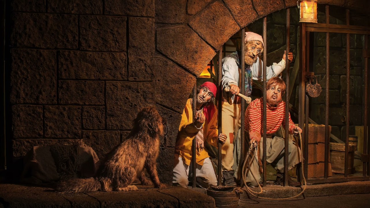 Pirates of the Caribbean Disneyland Yo Ho Yo Ho A Pirates life for me