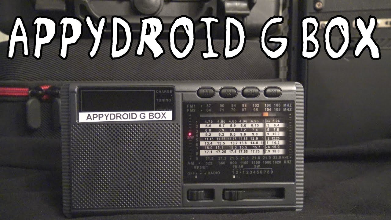 Checking Out The Appydroid G Box Spirit Box Radio