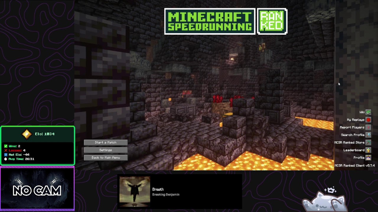 Seeing how easily I can beat Minecraft Hardcore | MCSR later