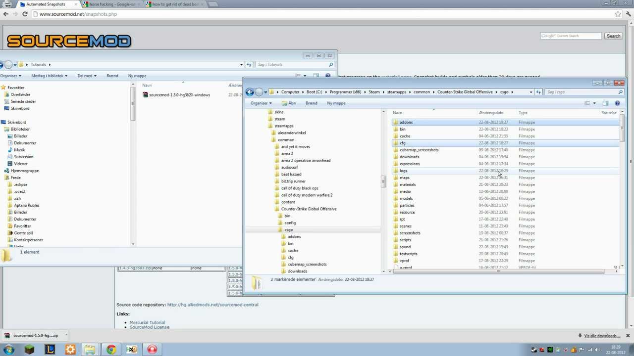 CS:GO - Install SourceMod