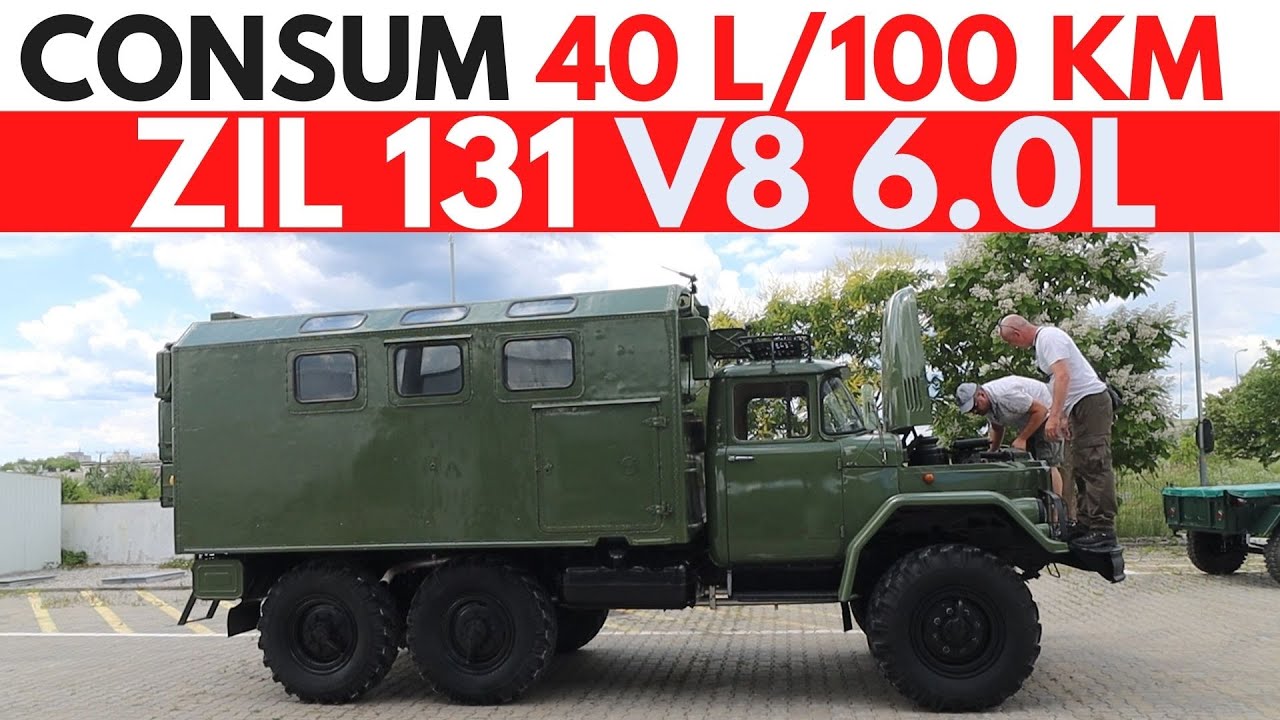ZIL-131, CONSUM 40 litri/100 km