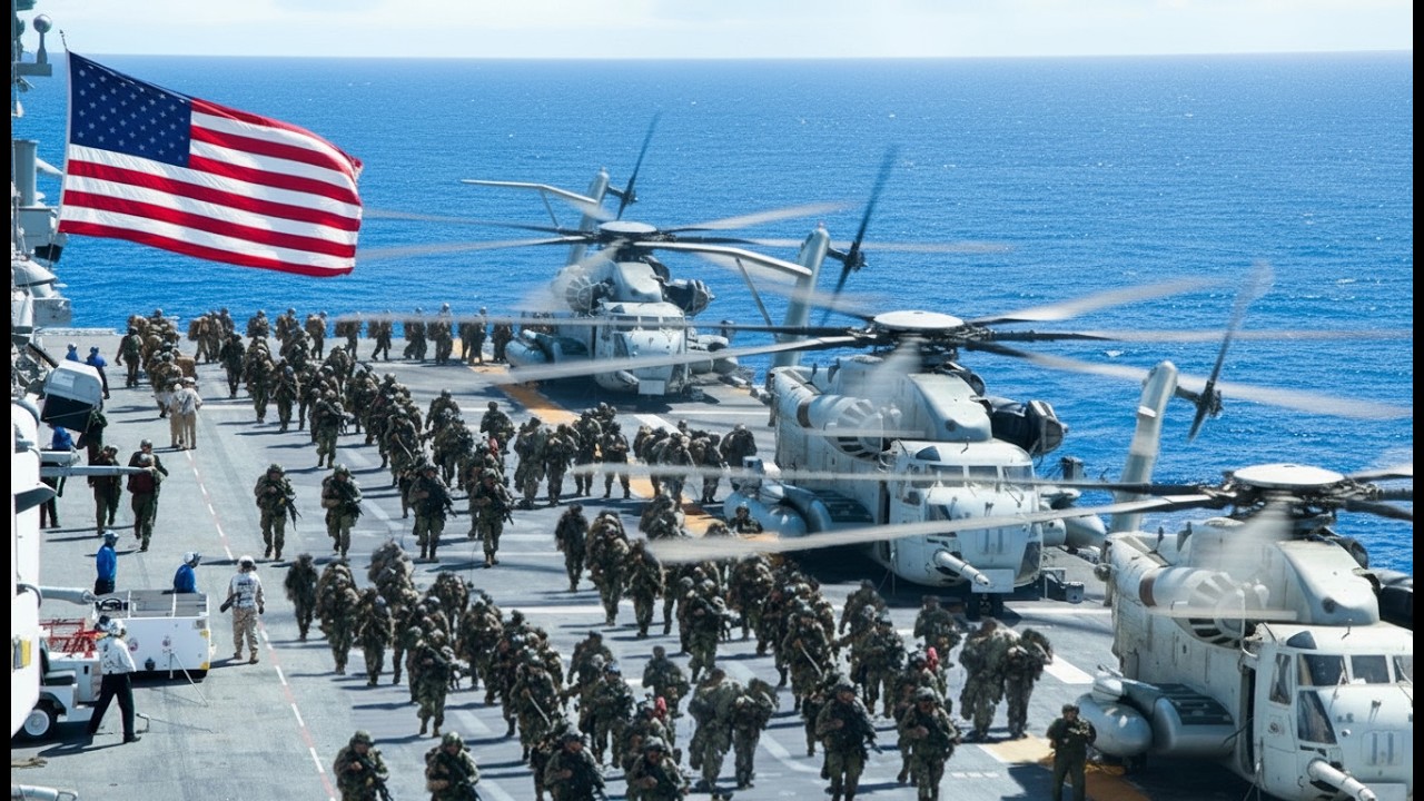 Rising Tensions USS Bataan Mobilizes 3,000 Marines for Critical Mission
