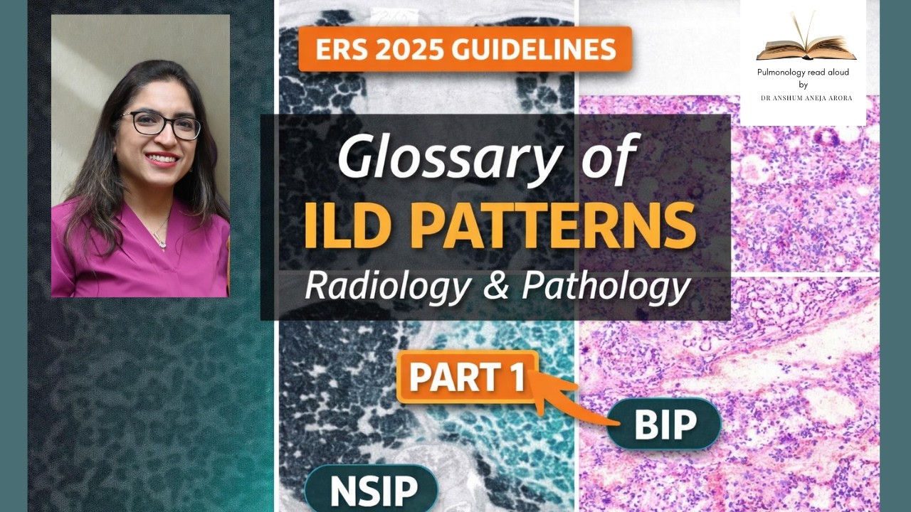 The ILD Pattern Glossary You Need | ERS 2025 Explained