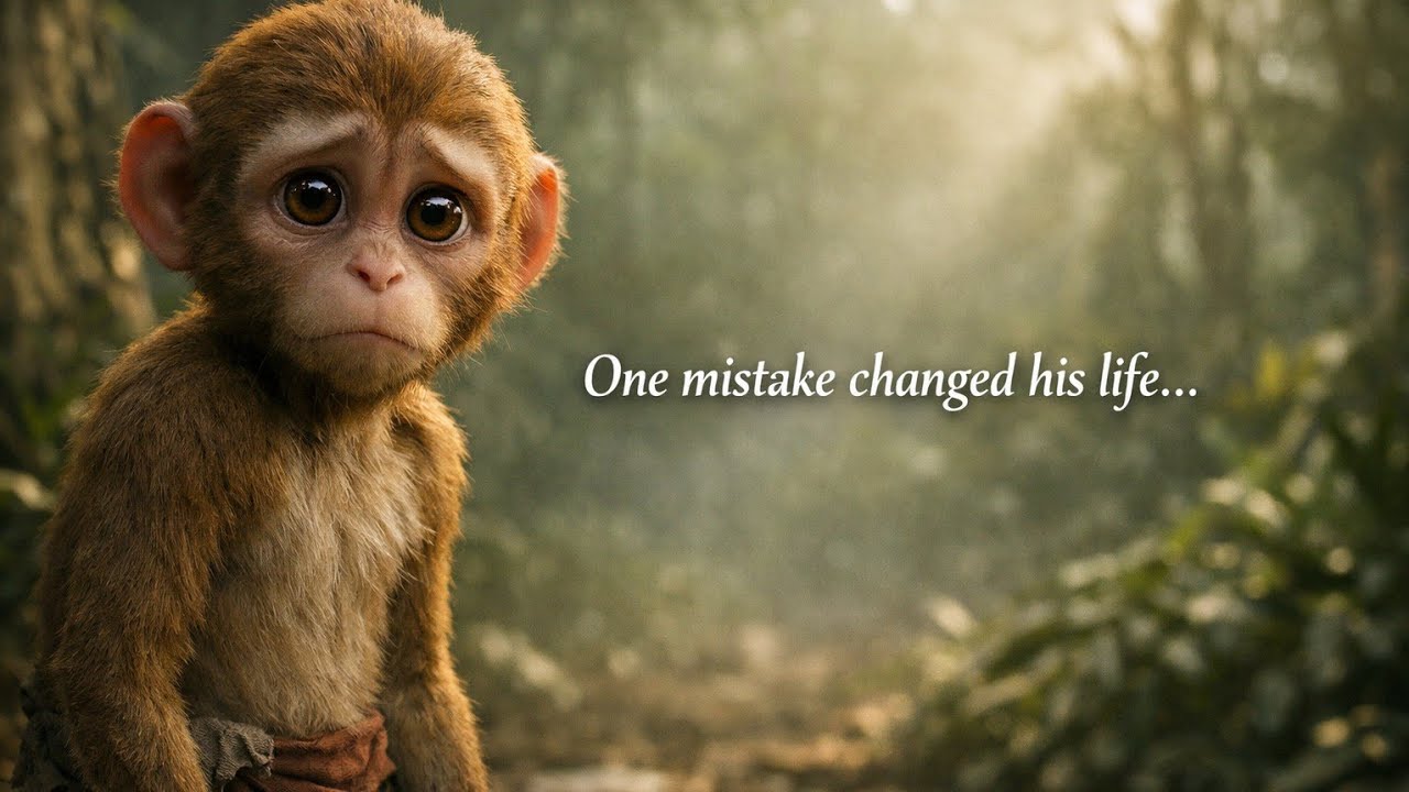 One Mistake Changed His Life | Emotional Monkey Story