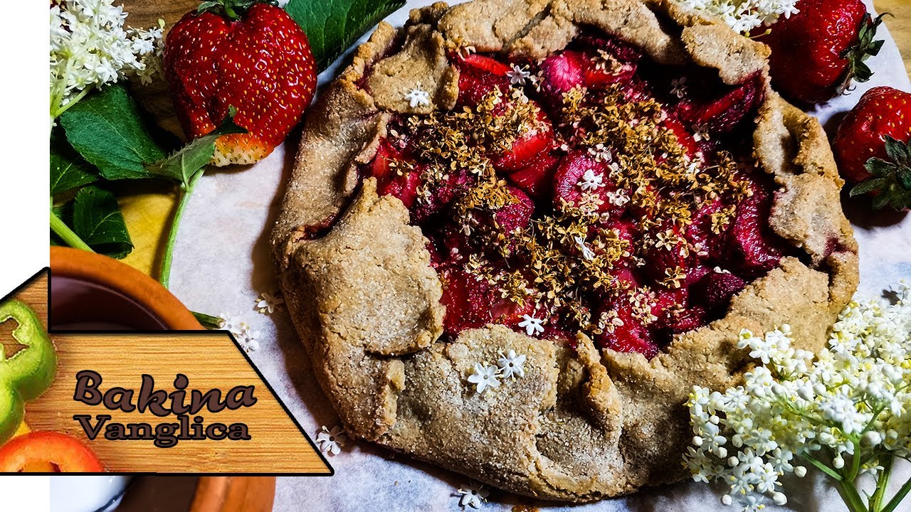Epizoda 440 - Zdrava galeta sa jagodama i zovom / Healthy biscuit with strawberries and bourtree