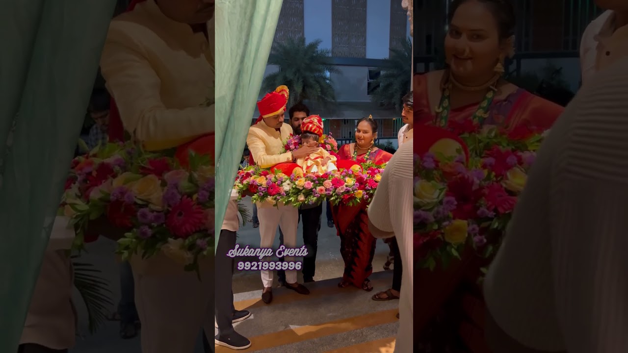 Jay Shivray | Baby Naming Ceremony Royal Entry @SukanyaEvents  #namingceremony #ytshortstrending