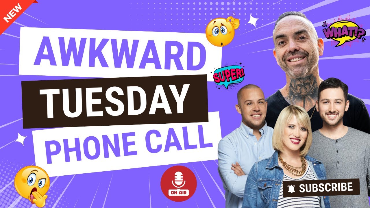 🎙️Brooke, Jubal and Jeffrey Awkward Tuesday Phone Call Misspelled Tattoo