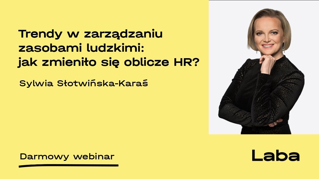 Webinar „Trendy w zarządzaniu zasobami ludzkimi” z Head of HR Olympus Polska Sylwią Słotwińską–Karaś