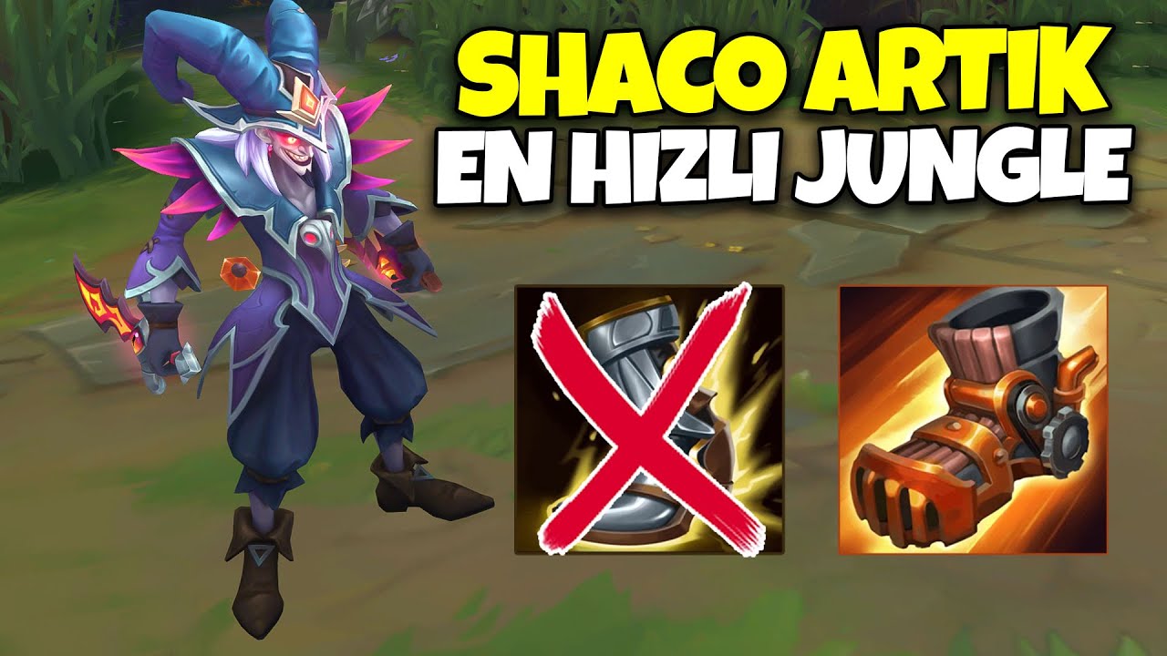 Sezon 14 Shaco Tek Oto Atak İle Full Cana Tek Atıyor 🔥