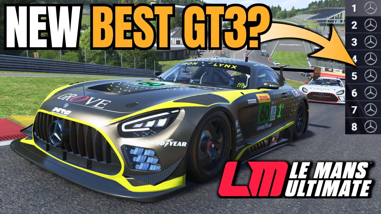 Is the MERCEDES AMG GT3 Really That Good? - Better Than BMW M4 for Beginners? - LMU V1.0