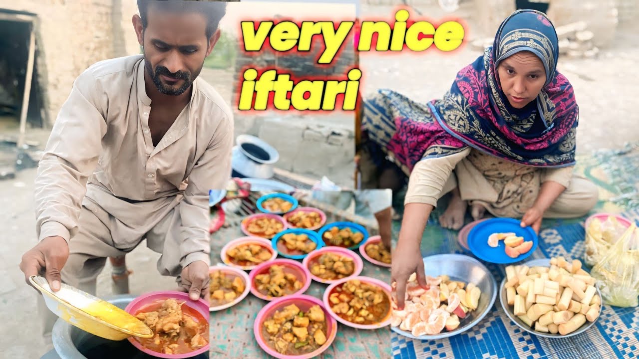 Very nice iftari😱