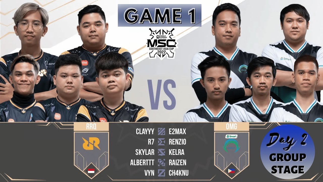 MSC 2022 | RRQ HOSHI VS SMART OMEGA | GAME 1 (Group Stage)